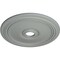 Ekena Millwork Diane Ceiling Medallion (Fits Canopies up to 6 1/4"), 24"OD x 3 5/8"ID x 1 1/4"P, Primed White CM24DI - alternate 4